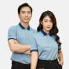 Đồng Phục Công Ty Xám Xanh - TT202