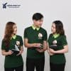 Đồng Phục Nhà Hàng Nông Sản Xanh Màu Ve Chai Phối Xanh Cốm - Ảnh 9