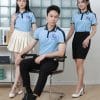 Đồng Phục Công Ty Màu Biển 3965 Phối Xanh Đen - TT903 - Ảnh 3