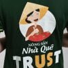 Đồng Phục Nhà Hàng Nông Sản Xanh Màu Ve Chai Phối Xanh Cốm - Ảnh 8