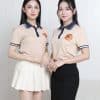 Đồng Phục Công Ty Màu Ruốc Phối Tương Phản - TT901 - Ảnh 2
