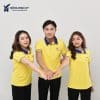 Áo Đồng Phục Nhà Hàng A Tưởng Màu Vàng Nghệ Phối Bích Đậm - Ảnh 8