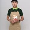 Đồng Phục Nhà Hàng Nông Sản Xanh Màu Ve Chai Phối Xanh Cốm - Ảnh 3