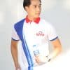 Áo Thun Đồng Phục Công Ty Màu Trắng Phối Xanh - Ảnh 3
