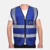 Áo Gile Bảo Hộ Lao Động Màu Xanh Dương