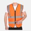 Áo Gile Bảo Hộ Lao Động Màu Cam