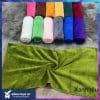 Khăn gội đầu màu xanh rêu 30x75 - KHANGOIDAU011