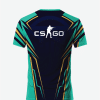 Áo game thủ esports CSGO - AOGAME005, mặt sau áo rời