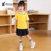 Đồng Phục Mầm Non Màu Vàng Phối Quần Váy Màu Xanh Đen – MN222 - Ảnh 4