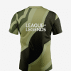 Áo game thủ esports League of Legends - AOGAME041, mặt sau áo rời