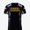 Áo game thủ esports League of Legends - AOGAME014, mặt sau áo rời