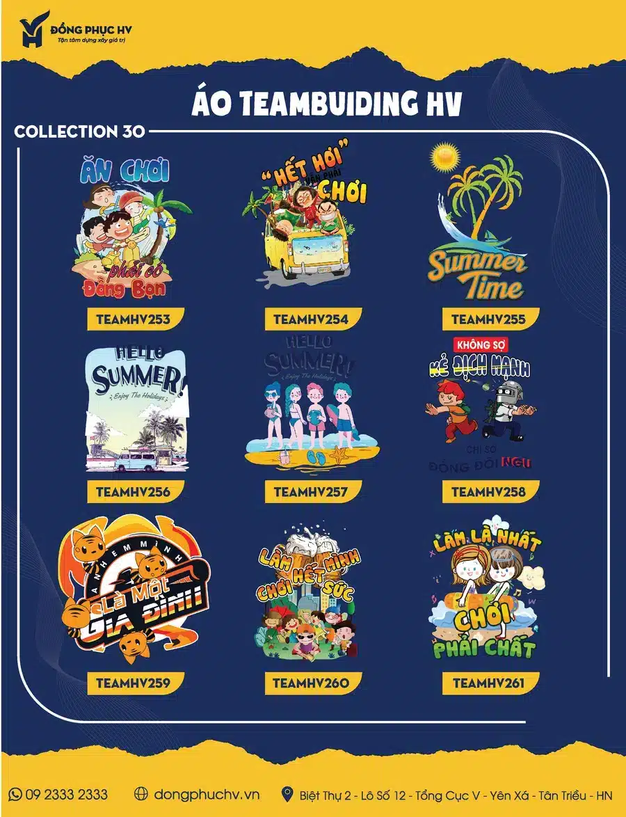 Logo áo teambuilding